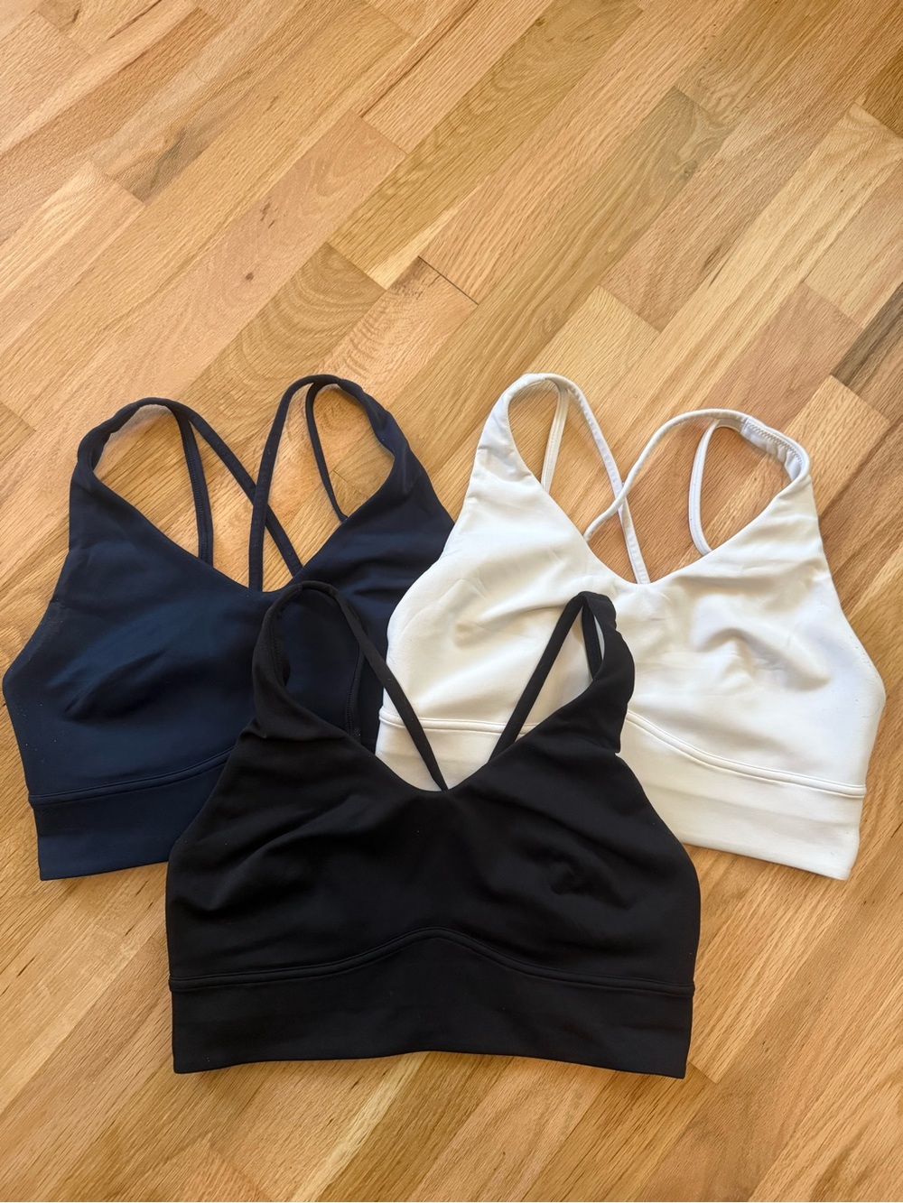Bundle of 3 Women’s Lululemon Sports Bras - Size 8